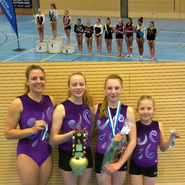 Kant. Frühlingswettkampf Geräteturnen Turnerinnen in Neftenbach